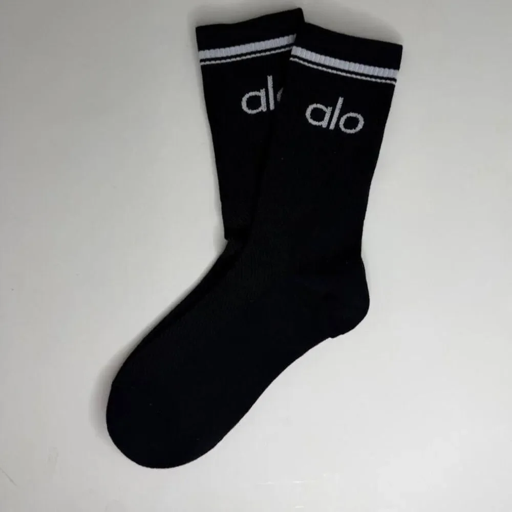Alo-yoga Women's Black Socks
